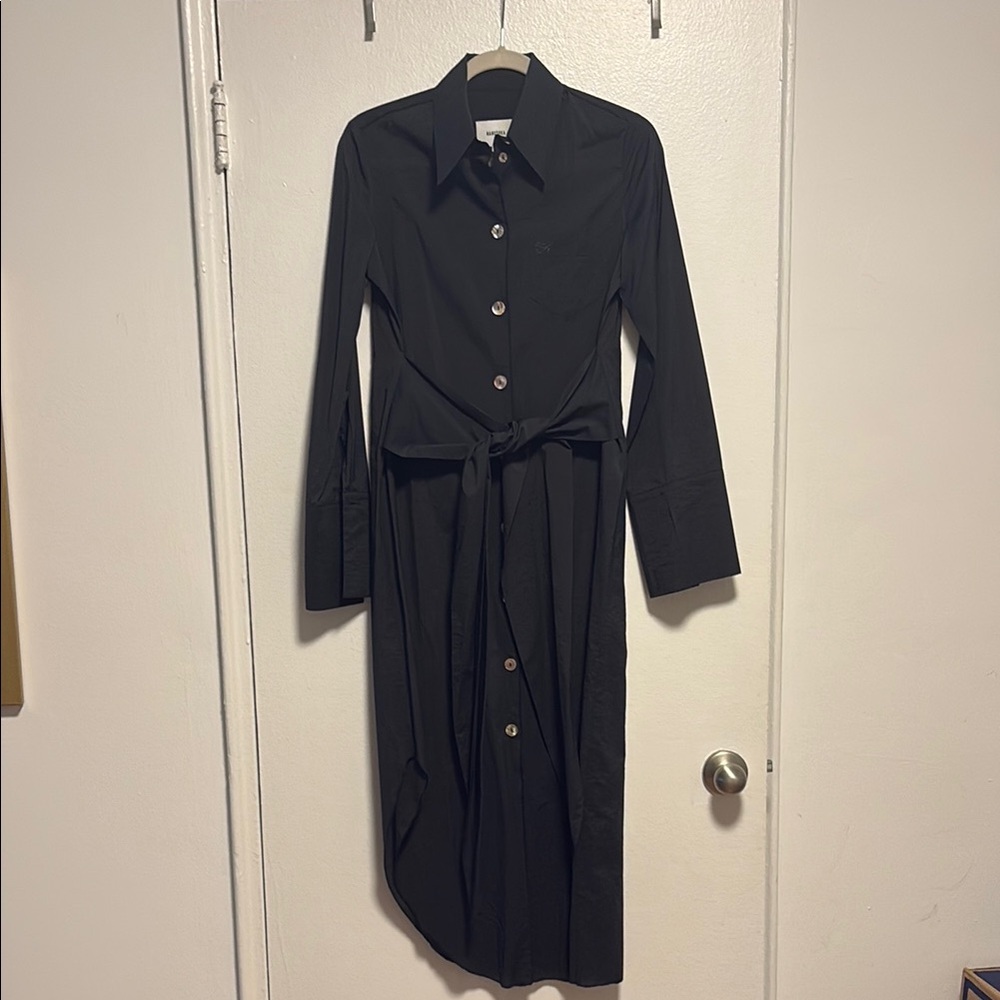 Nanushka Classic Black Long Sleeve Dress